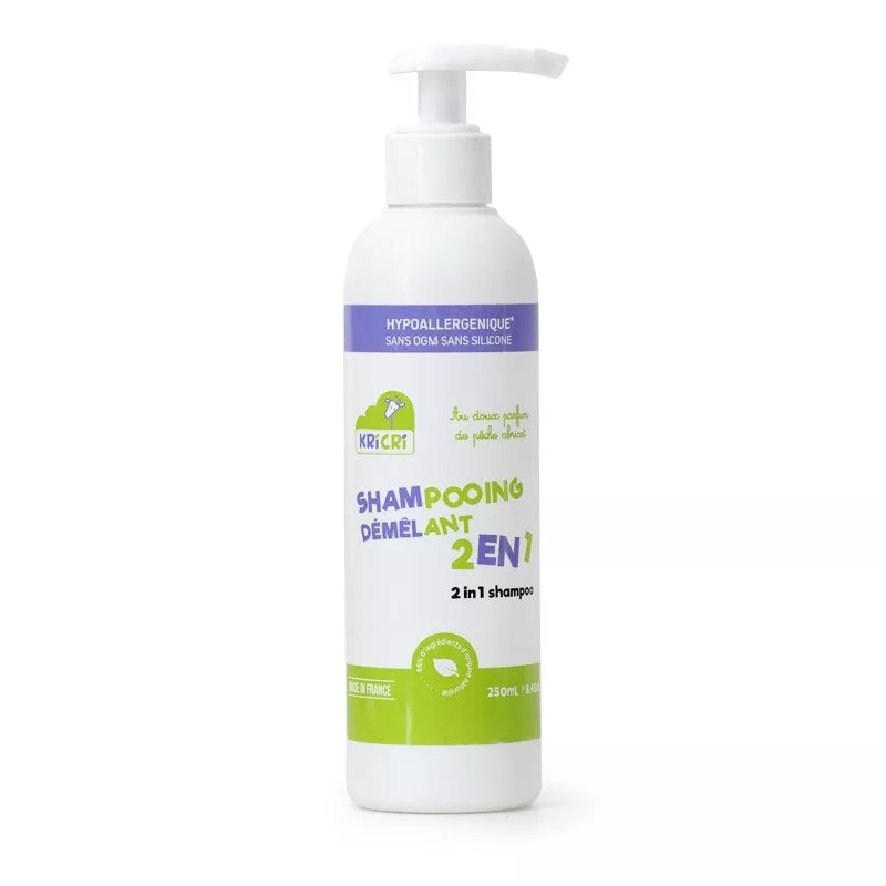 Shampooing pour enfants démêlant 2 en 1 ,250ml