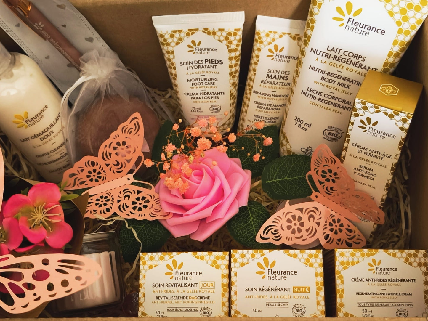 🌿 Coffret de Luxe à la Gelée Royale – Soin Régénérant Naturel