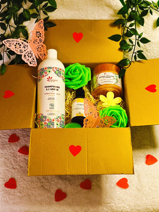 Coffret soin Capillaire à l'argan