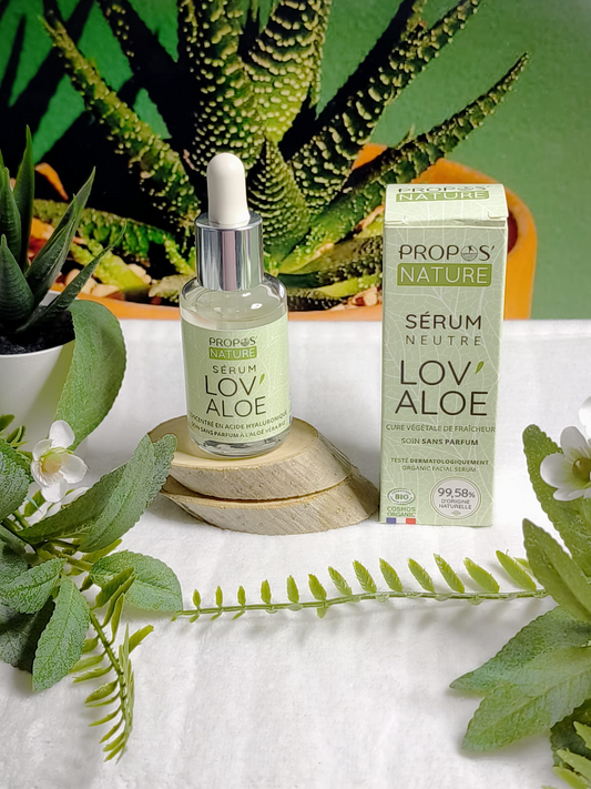 SERUM NEUTRE LOV'ALOE BIO - ALOE VERA & ACIDE HYALURONIQUE - 30ML